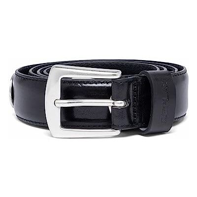 Replay Unisex AX2274 bälte, 098 svart, 85, 098 svart, 85 cm Replay Unisex AX2274 bälte, 098 svart, 85, 098 svart, 85 cm