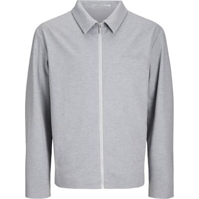JACK & JONES JPRJONES Stretch Zip HYBRID Blazer, Harbor Mist/passform: smal passform, 48 JACK & JONES JPRJONES Stretch Zip HYBRID Blazer, Harbor Mist/passform: smal passform, 48