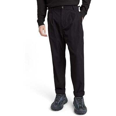 G-STAR RAW Pleated Tech Chino Relaxed Byxor, Svart Dk Black D25233-d517-6484, 27W x 30L Herr, Svart Dk Black D25233-d517-6484, 27W / 30L G-STAR RAW Pleated Tech Chino Relaxed Byxor, Svart Dk Black D25233-d517-6484, 27W x 30L Herr, Svart Dk Black D25233-d517-6484, 27W / 30L