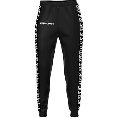 Givova Terry Band-byxor, unisex, svart Givova Terry Band-byxor, unisex, svart