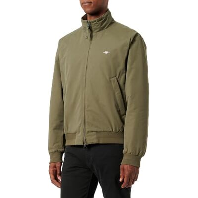 GANT vadderad Hampshire jacka för män, Juniper grön, 4XL GANT vadderad Hampshire jacka för män, Juniper grön, 4XL