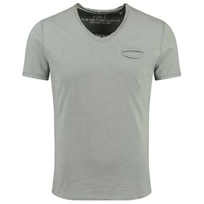 KEY LARGO Herr soda New V-neck T-shirt, Faded Moss (1541), L KEY LARGO Herr soda New V-neck T-shirt, Faded Moss (1541), L