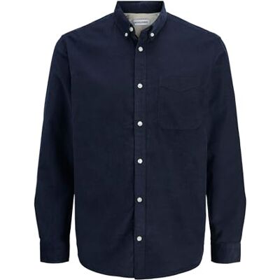 JACK & JONES Jjeclassic manchesterskjorta L/S Sn, Sky Captain, M JACK & JONES Jjeclassic manchesterskjorta L/S Sn, Sky Captain, M