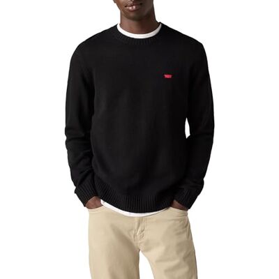 Levi's Herr original Housemark tröja sweatshirt, meteoriter, L Levi's Herr original Housemark tröja sweatshirt, meteoriter, L