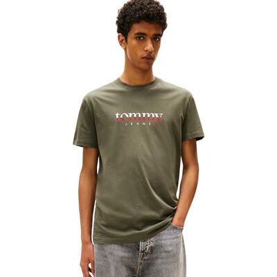 Tommy Jeans herr TJM REG DNA TEE EXT DM0DM21978, grön, XS, Grön (tenngrön), XS Tommy Jeans herr TJM REG DNA TEE EXT DM0DM21978, grön, XS, Grön (tenngrön), XS