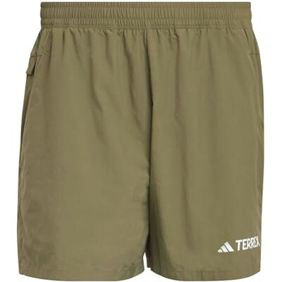 adidas herr Terrex Multi Shorts, olive strata, XS adidas herr Terrex Multi Shorts, olive strata, XS