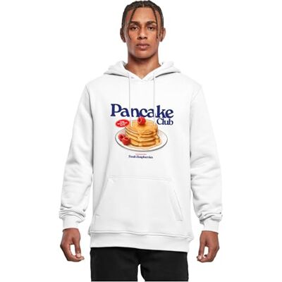 Tee Pancake Club Hoody, Vit, 3XL Tee Pancake Club Hoody, Vit, 3XL