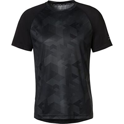 ENERGETICS He.-T-Shirt Bueno III M AOP/svart ENERGETICS He.-T-Shirt Bueno III M AOP/svart