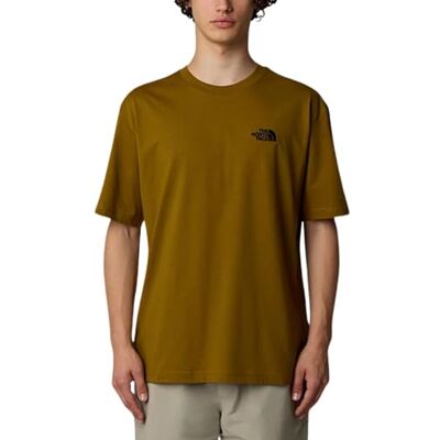 THE NORTH FACE män S/S Essential oversize t-shirt, Mossgrön, S THE NORTH FACE män S/S Essential oversize t-shirt, Mossgrön, S