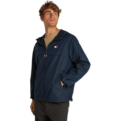 Tommy Jeans Män TJM LW CHICAGO JACKA EXT Vindjacka Jacka, Blå, XXL, Blå (mörk natt marinblå), XXL Tommy Jeans Män TJM LW CHICAGO JACKA EXT Vindjacka Jacka, Blå, XXL, Blå (mörk natt marinblå), XXL