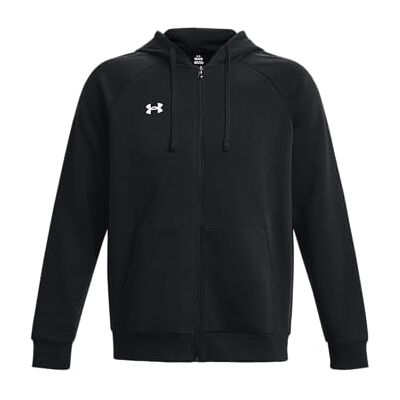Under Armour UA Rival Fleece FZ huvtröja skjorta svart Under Armour UA Rival Fleece FZ huvtröja skjorta svart