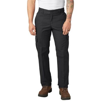 Dickies Herrbyxor från i cargostil, normal passform, rak modell, stretchig twill, stor storlek, 30W / 32L Dickies Herrbyxor från i cargostil, normal passform, rak modell, stretchig twill, stor storlek, 30W / 32L