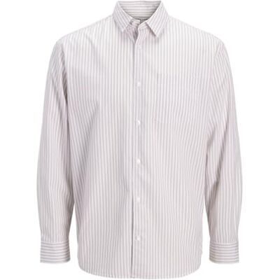 JACK & JONES Jjcole Poplin Stripe Shirt Ls Pls – Plus Size, Molndansare, 4XL JACK & JONES Jjcole Poplin Stripe Shirt Ls Pls – Plus Size, Molndansare, 4XL