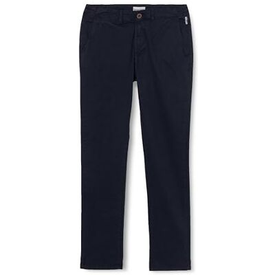 Napapijri Mos Chino Casual Pants för män, Blå, 32 Napapijri Mos Chino Casual Pants för män, Blå, 32