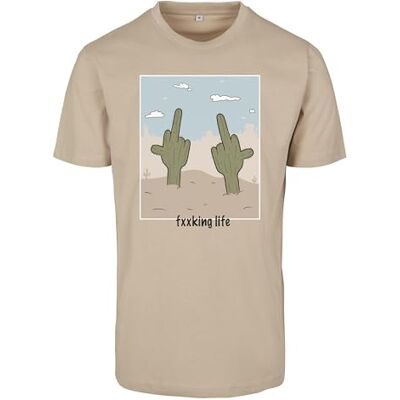 Tee 'Fucking Life' t-shirt för män Tee 'Fucking Life' t-shirt för män