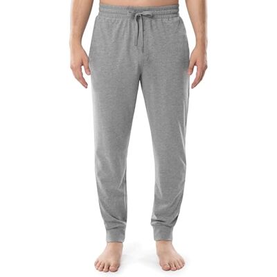 Fruit of the Loom mäns stickade joggingbyxor sovbyxa för män (1 och 2-pack), grå ljunga, 2X Fruit of the Loom mäns stickade joggingbyxor sovbyxa för män (1 och 2-pack), grå ljunga, 2X