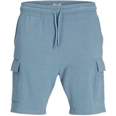JJ REBEL Jrebgorm Reg Quest Cargo Sweat shorts, Vindskyddad blå, L JJ REBEL Jrebgorm Reg Quest Cargo Sweat shorts, Vindskyddad blå, L