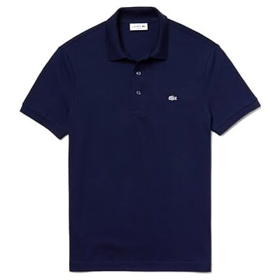Lacoste pikétröja för män, marinblå, L Lacoste pikétröja för män, marinblå, L