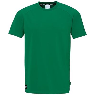 uhlsport ID T-shirt fitnessskjorta för barn och vuxna – fotbollströja – andningsbar och bekväm, Lagune, 140 cm uhlsport ID T-shirt fitnessskjorta för barn och vuxna – fotbollströja – andningsbar och bekväm, Lagune, 140 cm