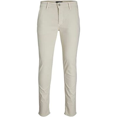 JACK & JONES chinos byxor herr, Vit denim, 33W x 32L JACK & JONES chinos byxor herr, Vit denim, 33W x 32L