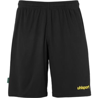 uhlsport herrshorts Center Basic Shorts FTP svart/limegul 152 uhlsport herrshorts Center Basic Shorts FTP svart/limegul 152