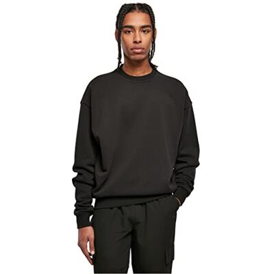 Urban Classics Sweatshirt för män, svart, S Urban Classics Sweatshirt för män, svart, S