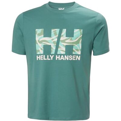 Helly Hansen herr Core Graphic T 2.0, grön, L Helly Hansen herr Core Graphic T 2.0, grön, L