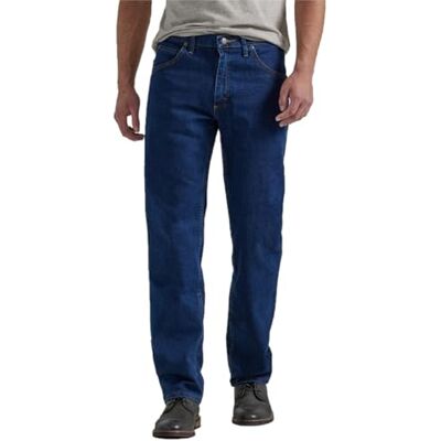 Wrangler Authentics herr avslappnade byxor, Dark Indigo Flex, 36W / 30L Wrangler Authentics herr avslappnade byxor, Dark Indigo Flex, 36W / 30L