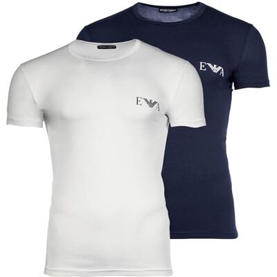 Giorgio Armani mäns CORELOGOBAND 2-pack v-ringad t-shirt flerfärgad L Giorgio Armani mäns CORELOGOBAND 2-pack v-ringad t-shirt flerfärgad L