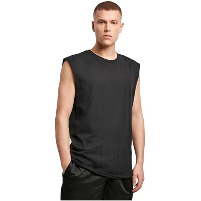 Build Your Brand Ärmlös T-shirt för män Build Your Brand Ärmlös T-shirt för män