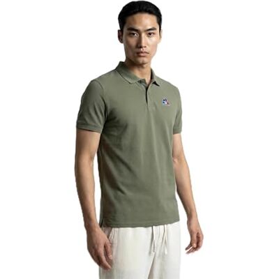 Le Coq Sportif ESS Polo SS nummer 1 M Tea Leaf Le Coq Sportif ESS Polo SS nummer 1 M Tea Leaf