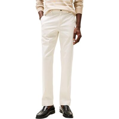 Tommy Hilfiger Herr DENTON TRYCKT STRUKTUR, KINO MW0MW37717 Chino, vit, 28W/32L, Vit (elfenbenssilke), 28W / 32L Tommy Hilfiger Herr DENTON TRYCKT STRUKTUR, KINO MW0MW37717 Chino, vit, 28W/32L, Vit (elfenbenssilke), 28W / 32L