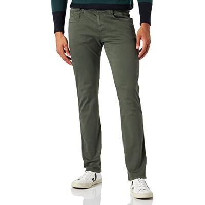 Replay herr Jeans Anbass Hyperflex Colour Xlite, 312 Moss Green, 28W / 34L Replay herr Jeans Anbass Hyperflex Colour Xlite, 312 Moss Green, 28W / 34L