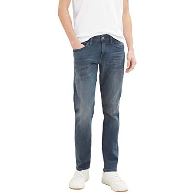 TOM TAILOR Denim Herr Pier Slim Fit jeans 1034113, 10163 Dark Stone Blue Grey Denim, 28W / 32L TOM TAILOR Denim Herr Pier Slim Fit jeans 1034113, 10163 Dark Stone Blue Grey Denim, 28W / 32L