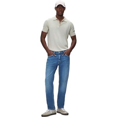 LTB Jeans Hollywood 300 jeans i blått Mid Rise tillverkade av bomullsblandning, storlek 36, 36, blå, 36W / 36L LTB Jeans Hollywood 300 jeans i blått Mid Rise tillverkade av bomullsblandning, storlek 36, 36, blå, 36W / 36L