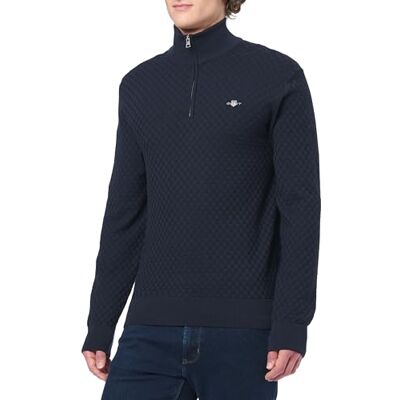 GANT Micro Textur HZ, Kvällsblå, XXL GANT Micro Textur HZ, Kvällsblå, XXL
