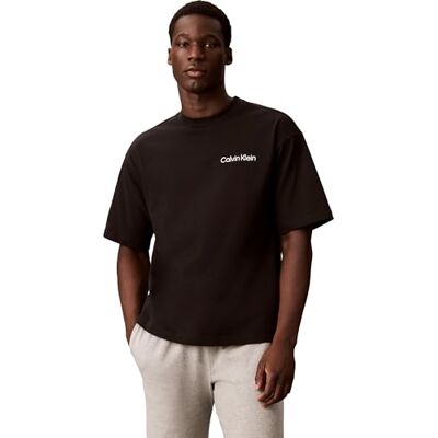 Calvin herr S/S CREW NECK LV00NM2929 sovtopp, svart (svart), XL, svart (svart), XL Calvin herr S/S CREW NECK LV00NM2929 sovtopp, svart (svart), XL, svart (svart), XL