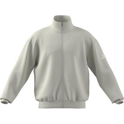 adidas Mezczyzni SOFT LUX TRACK TOP, off white, L adidas Mezczyzni SOFT LUX TRACK TOP, off white, L