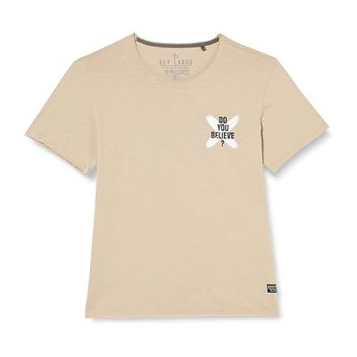 KEY LARGO KEYLARGO Män T-shirts MT Believe Round, Sand (1005), XXL KEY LARGO KEYLARGO Män T-shirts MT Believe Round, Sand (1005), XXL