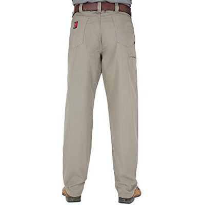 Wrangler Riggs arbetskläder herr tekniker arbetsbyxor, Mörk kaki, 36W x 30L Wrangler Riggs arbetskläder herr tekniker arbetsbyxor, Mörk kaki, 36W x 30L