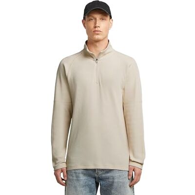 G-STAR Tweeter Half Zip r t, Vit (Dk Talc D26866-e176-a488), XXL G-STAR Tweeter Half Zip r t, Vit (Dk Talc D26866-e176-a488), XXL