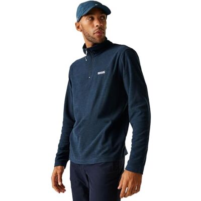 Regatta Herr Thompson ljung halv dragkedja fleece anti-pilling snabbtorkande vinterlager topp Regatta Herr Thompson ljung halv dragkedja fleece anti-pilling snabbtorkande vinterlager topp