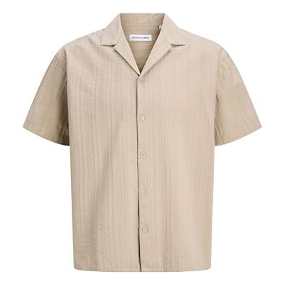 JACK & JONES Jjetyson Resort Shirt Ss Sn, String, XL JACK & JONES Jjetyson Resort Shirt Ss Sn, String, XL