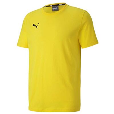 PUMA Herren, teamGOAL 23 Casuals Tee T-shirt, Cyber Yellow, XXL PUMA Herren, teamGOAL 23 Casuals Tee T-shirt, Cyber Yellow, XXL