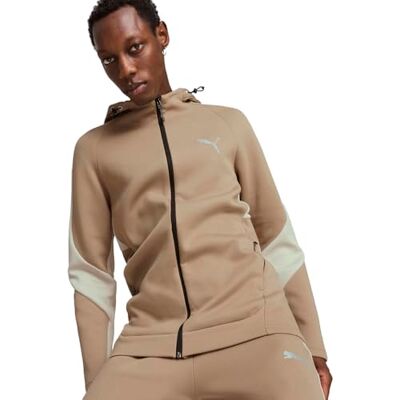 PUMA herr Evostripe huvtröja med hel dragkedja Dk Sweat PUMA herr Evostripe huvtröja med hel dragkedja Dk Sweat