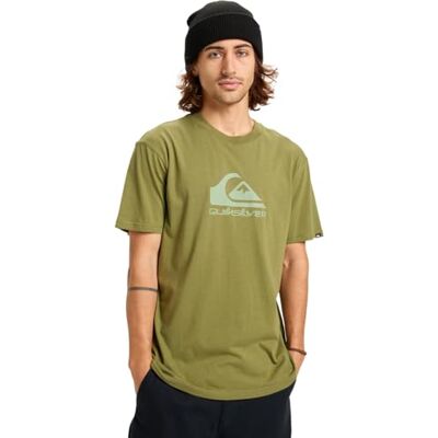 Quiksilver Kortärmad T-shirt EV COMP logo SS grön S Quiksilver Kortärmad T-shirt EV COMP logo SS grön S