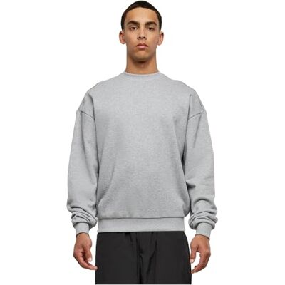 Urban Classics Sweatshirt för män, GRÅ, 4XL Urban Classics Sweatshirt för män, GRÅ, 4XL