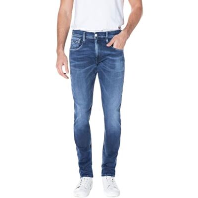 Replay Anbass vita nyanser herr Jeans, 9, 28W / 34L Replay Anbass vita nyanser herr Jeans, 9, 28W / 34L