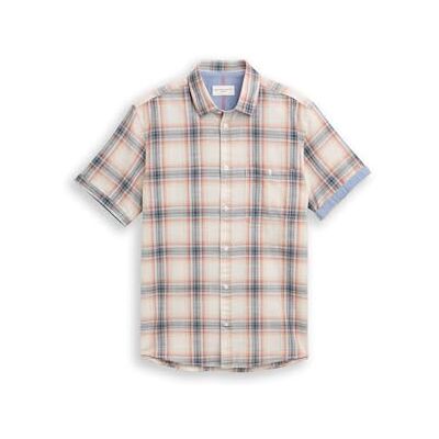 TOM TAILOR 1049591 Skjorta, 39682-Schack Multifärg, M Herr TOM TAILOR 1049591 Skjorta, 39682-Schack Multifärg, M Herr