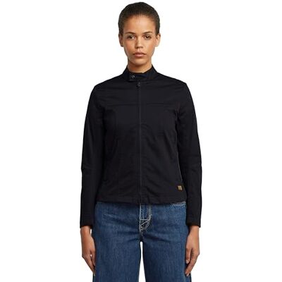 G-STAR 8721136008785 Biker Overshirt Wmn Jacka, Svart (Dk Black D27033-5126-6484), M Dam, Svart (dk black D27033-5126-6484), M G-STAR 8721136008785 Biker Overshirt Wmn Jacka, Svart (Dk Black D27033-5126-6484), M Dam, Svart (dk black D27033-5126-6484), M